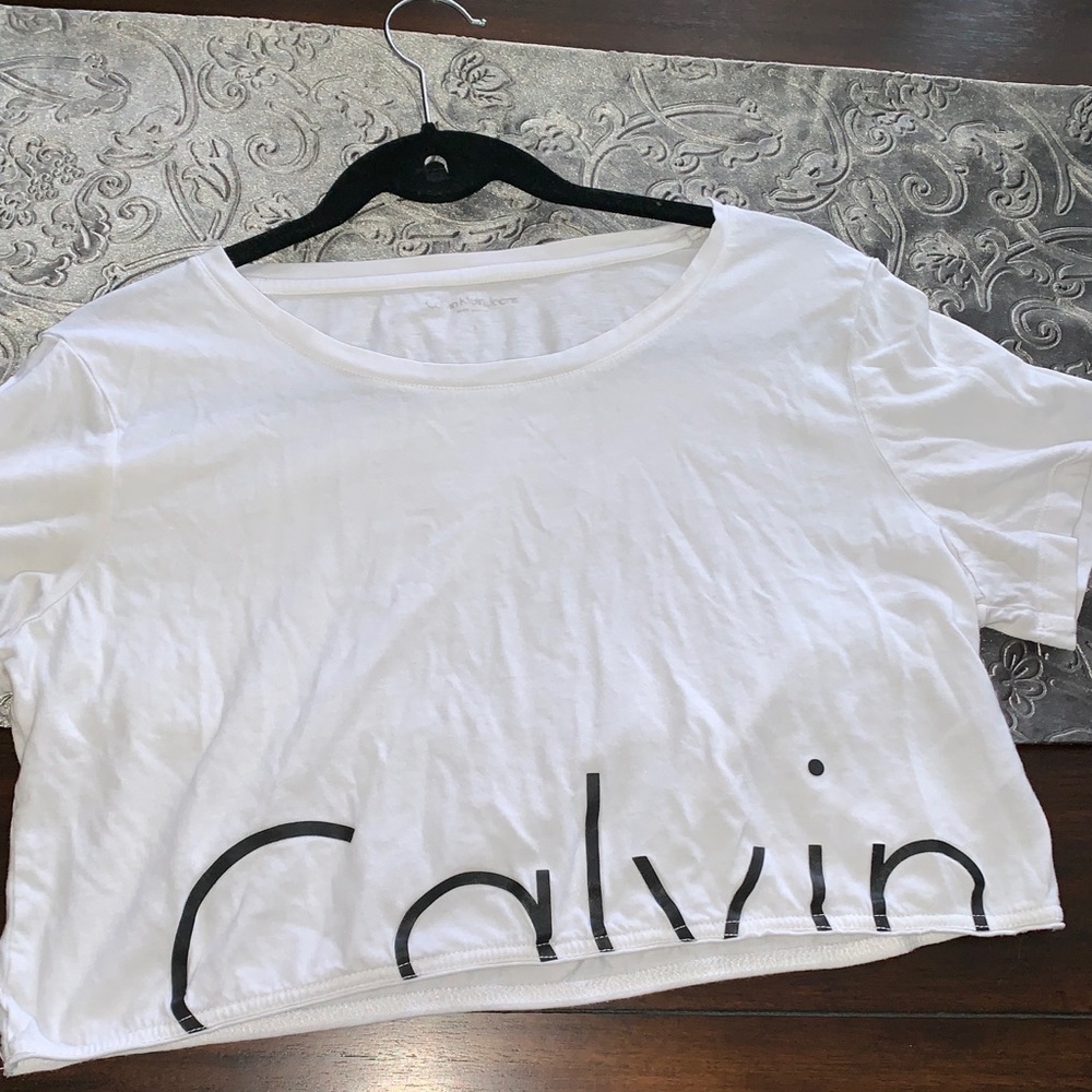 Urban Outfitters Calvin Klein Crop Top